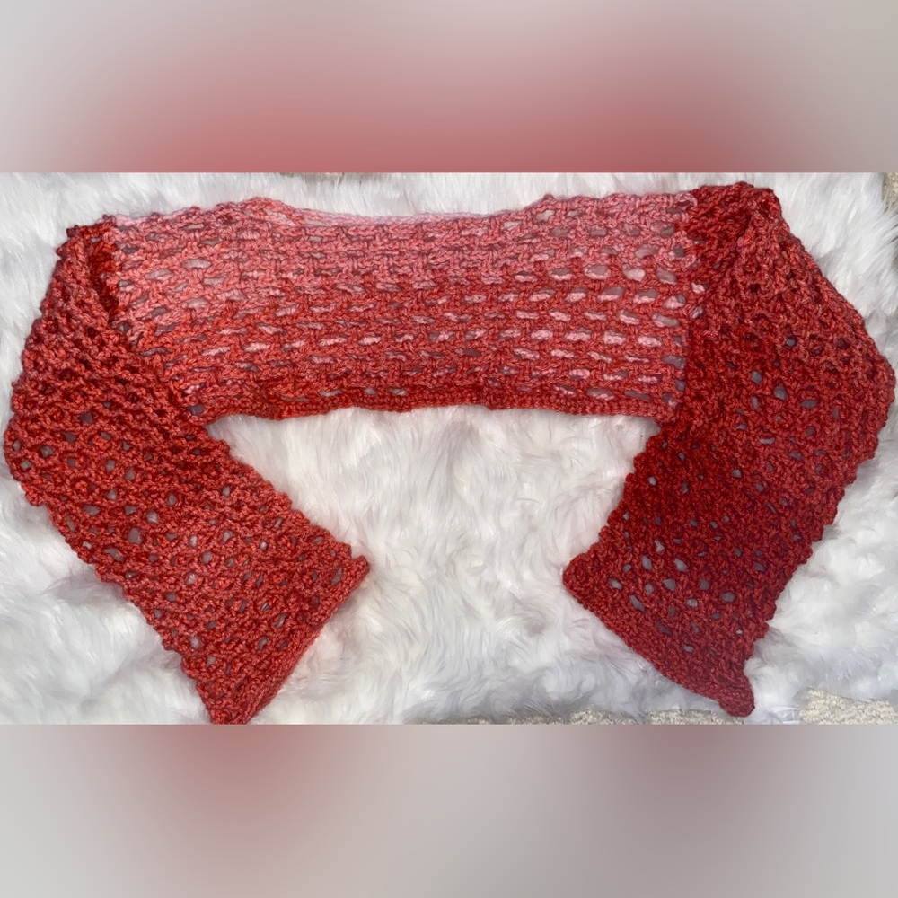Crochet Mesh Sleeves / Bolero